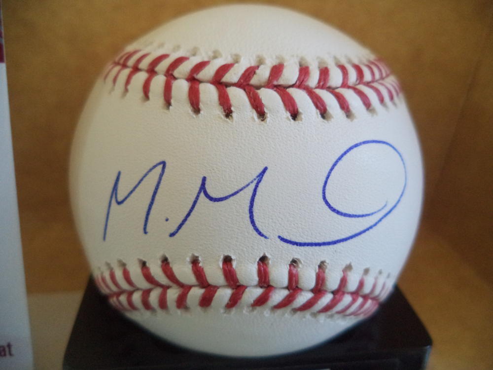 MANUEL MARGOT SAN DIEGO PADRES SIGNED AUTO ML BASEBALL JSA WP462445