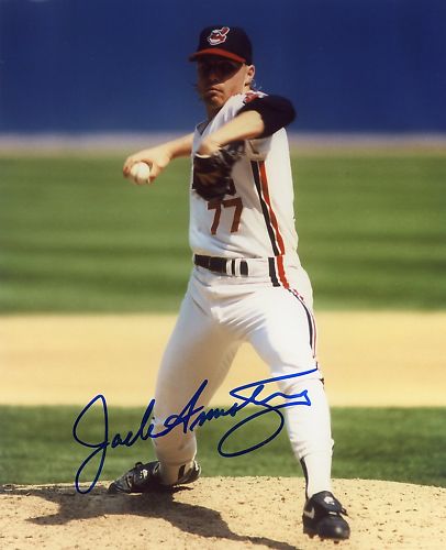 JACK  ARMSTRONG  CLEVELAND  INDIANS   SIGNED
