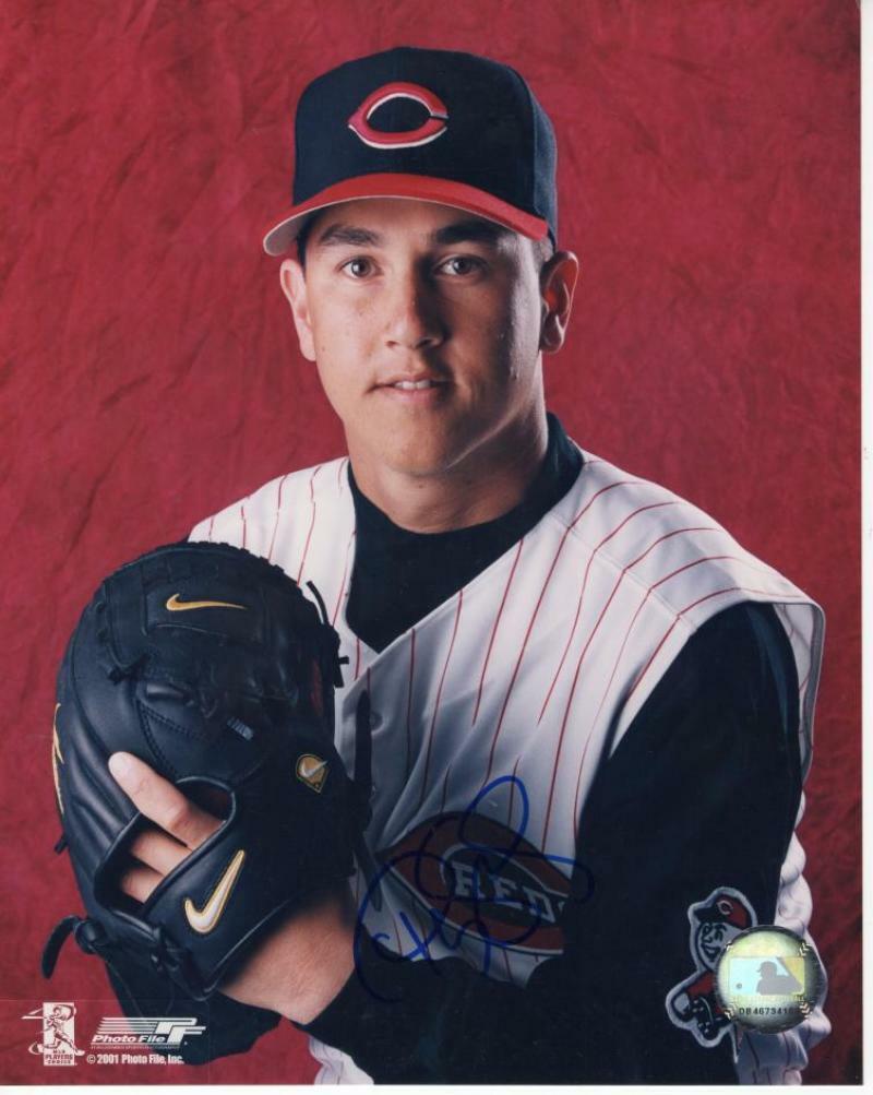 DANNY GRAVES CINCINNATI REDS SIGNED AUTOGRAPHED 8X10 W/ COA