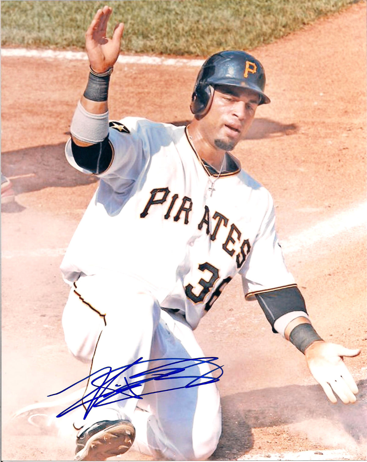 XAVIER PAUL PITTSBURGH PIRATES AUTOGRAPHED SIGNED 8X10 PHOTO W/COA