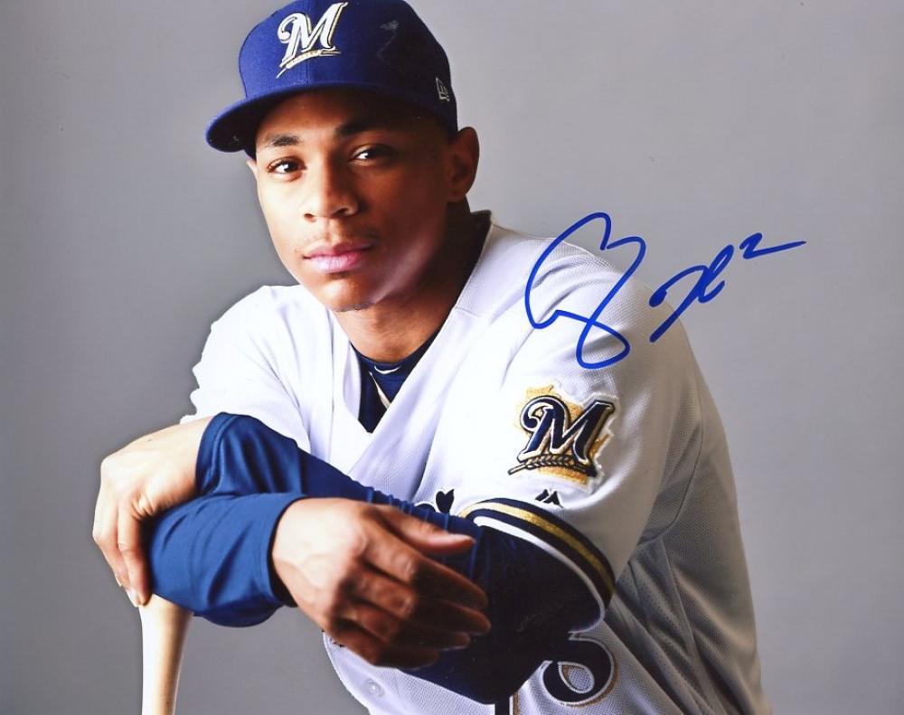 COREY RAY MILWAUKEE BREWERS SIGNED AUTOGRAPHED 8X10 PHOTO W/COA 