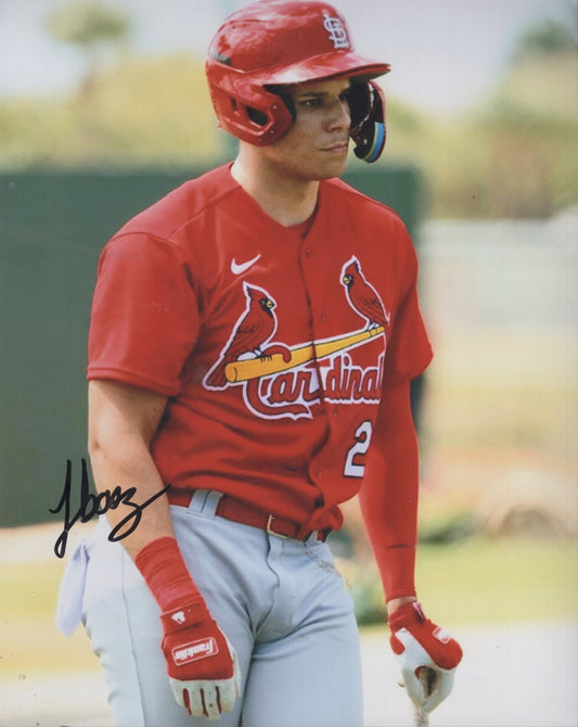 JOSHUA BAEZ ST. LOUIS CARDINALS  SIGNED AUTOGRAPHED 8X10 PHOTO W/ COA
