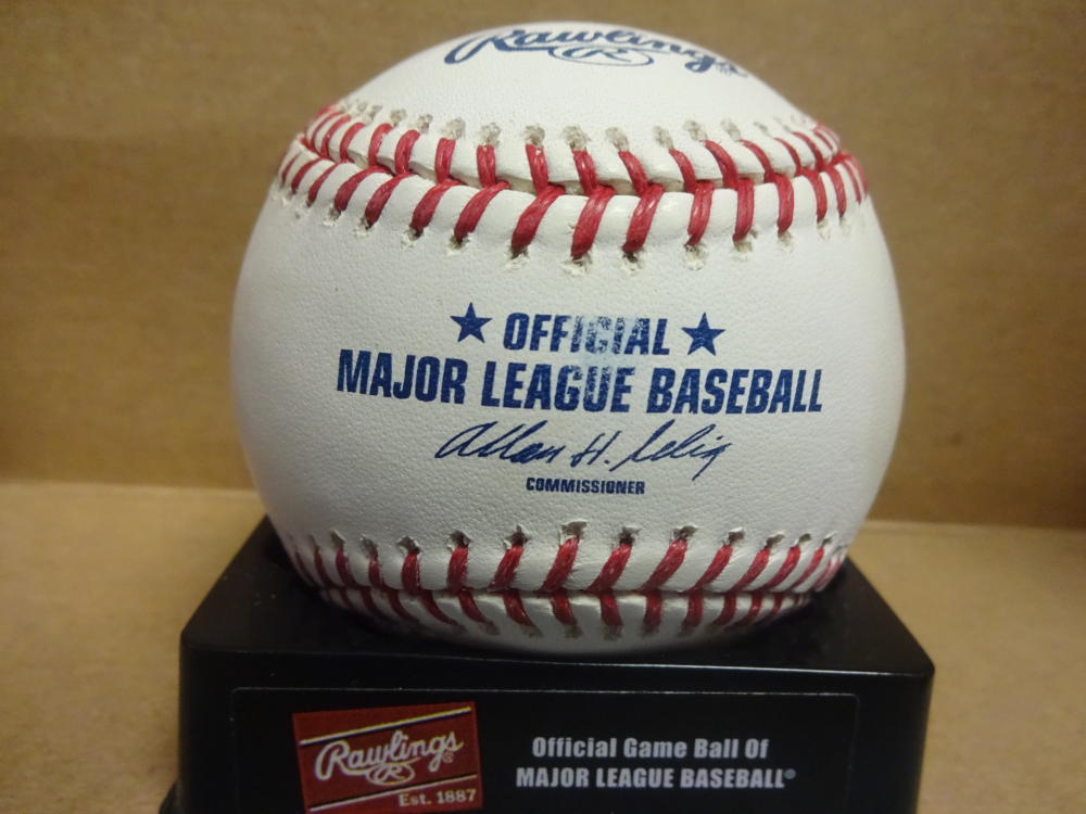 DAN OSINSKI MILWAUKEE BRAVES DECEASED SIGNED M.L. BASEBALL W/COA