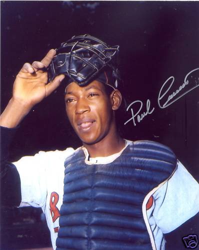 PAUL CASANOVA WASHINGTON SENATORS SIGNED 8X10 PHOTO COA