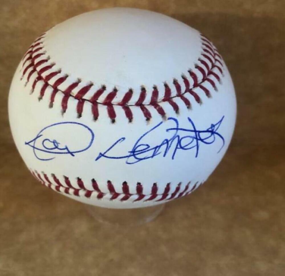 DON DEMETER PHILLIES/DODGERS  SIGNED AUTOGRAPHED M.L. BASEBALL BECKETT Y12787