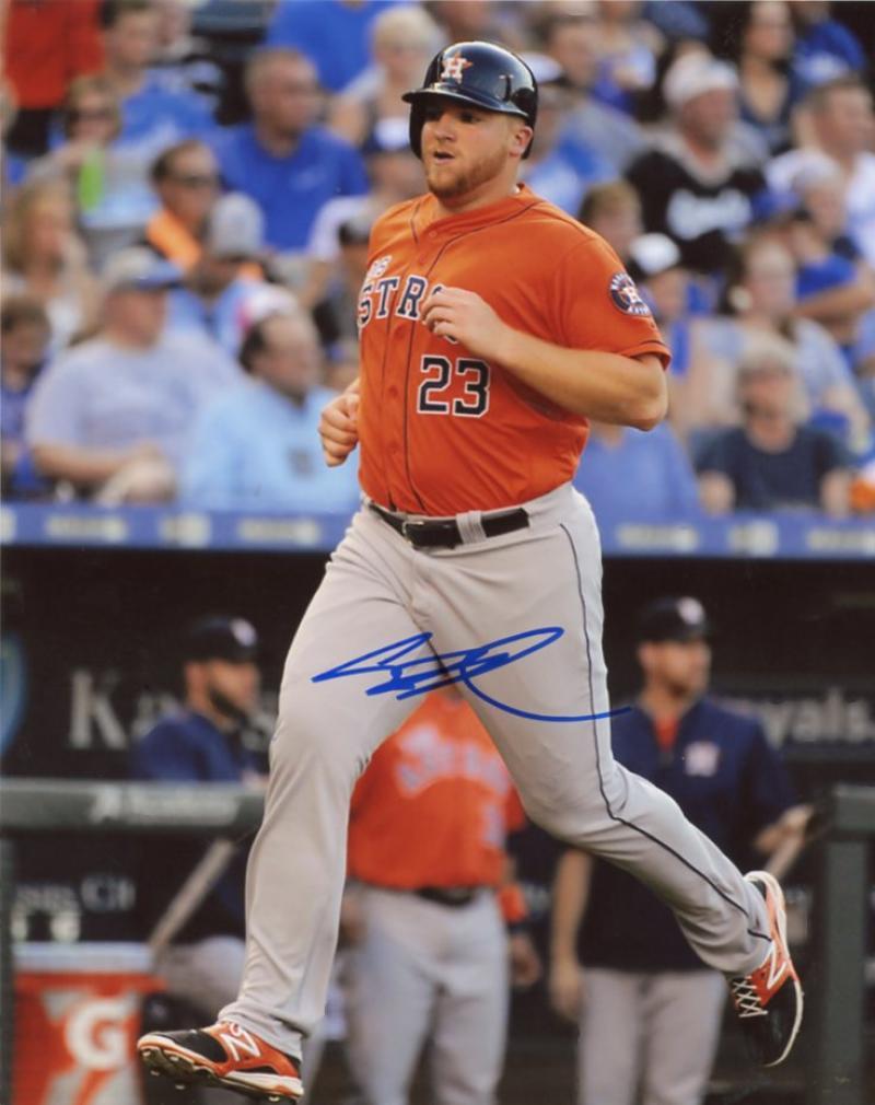 A.J. REED HOUSTON ASTROS SIGNED AUTOGRAPHED #23 8X10 PHOTO W/COA