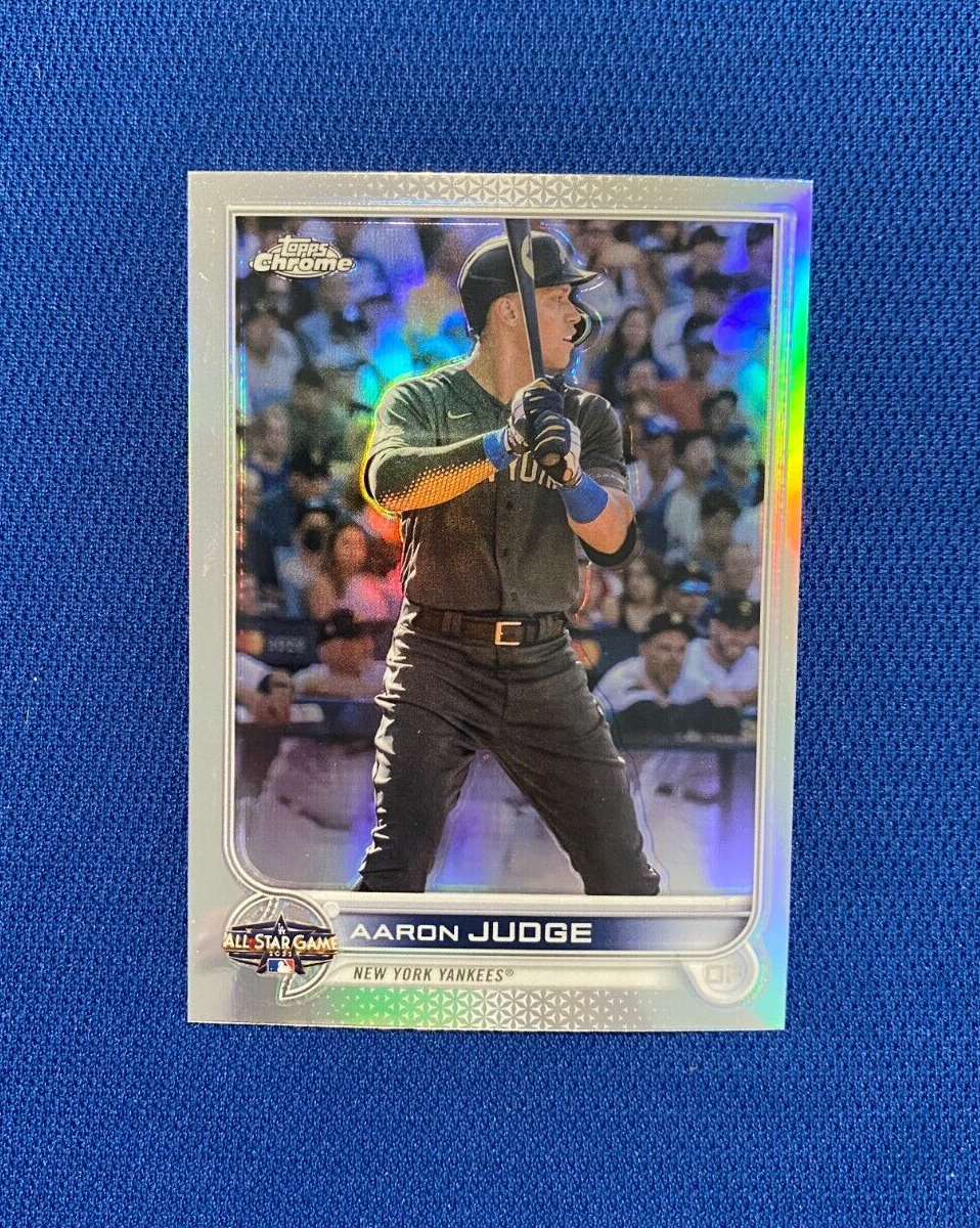 2022 TOPPS CHROME UPDATE AARON JUDGE NEW YORK YANKEES #ASGC-19 REFRACTOR