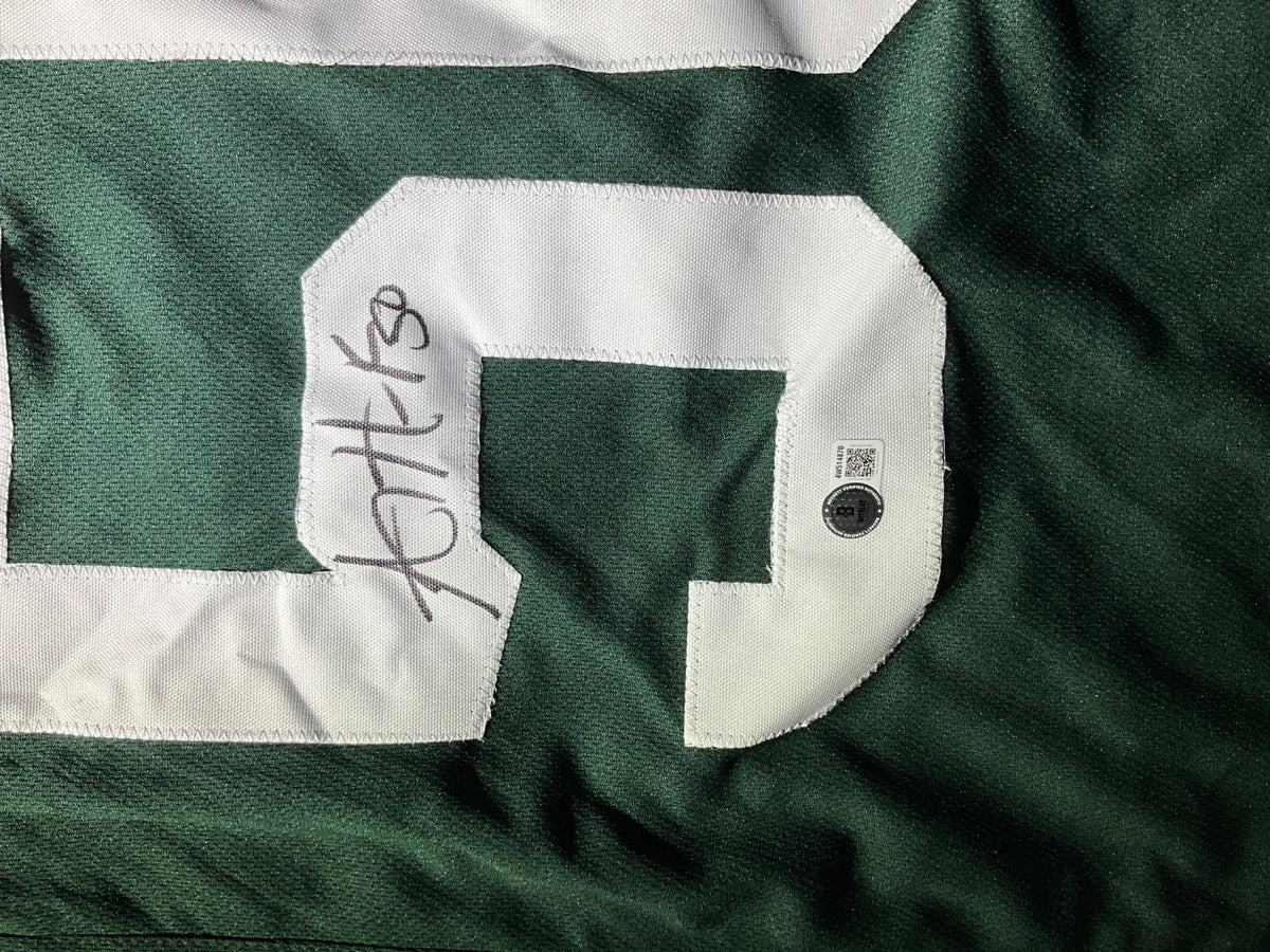 AJ Hawk Custom Green Bay Packers Signed Jersey Beckett Authentication Auto