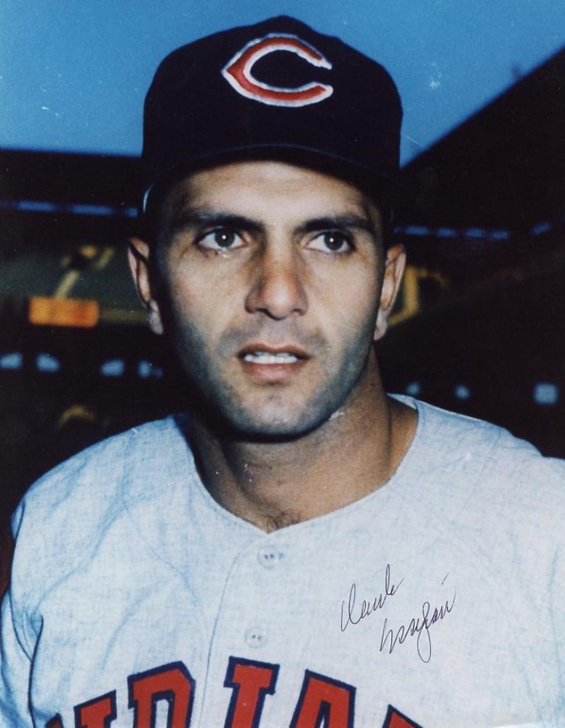 CHUCK ESSEGIAN CLEVELAND INDIANS SIGNED AUTOGRAPHED 8X10 PHOTO W/COA