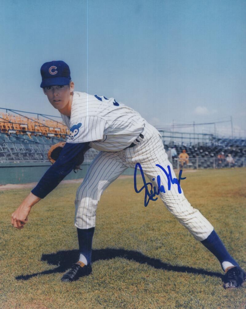 RICH NYE  CUBS  SIGNED AUTOGRAPHED 8X10 PHOTO  W/ COA 