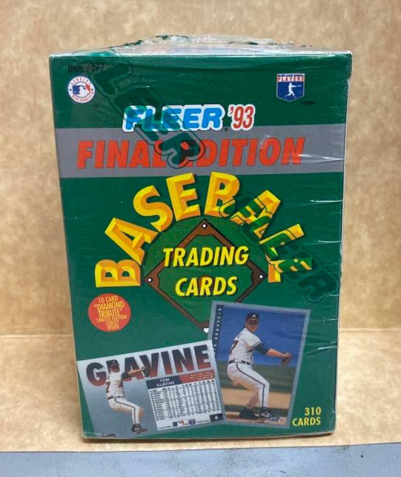 1993 FLEER FINAL EDITION 310 CARDS SEALED