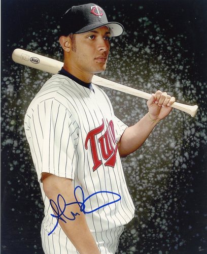 ALEX ROMERO MINNESOTA TWINS SIGNED 8X10 PHOTO W/COA