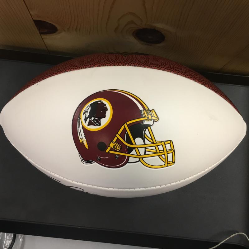 JOE THEISMANN WASHINGTON REDSKINS PERSONALIZED WILSON GODELL FOOTBALL W/COA