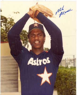 MIKE MADDEN HOUSTON ASTROS SIGNED 8X10 PHOTO W/COA