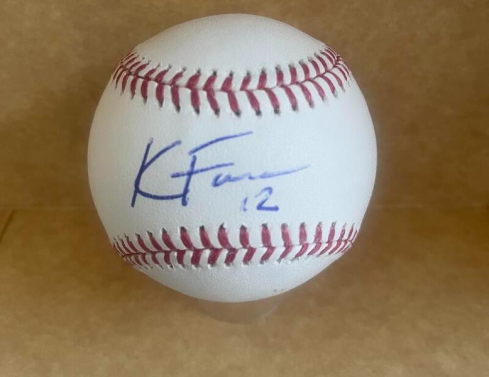 KYLE FARMER TWINS SIGNED AUTOGRAPHED M.L. BASEBALL BAS AUTH
