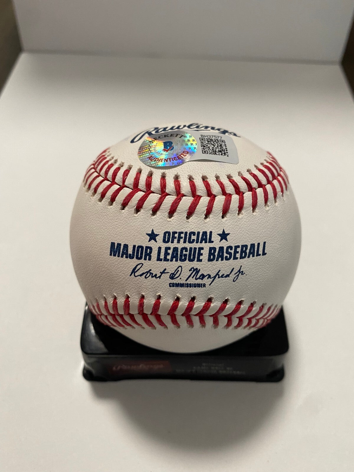VIDAL BRUJAN MIAMI MARLINS SIGNED AUTOGRAPHED M.L. BASEBALL BECKETT *