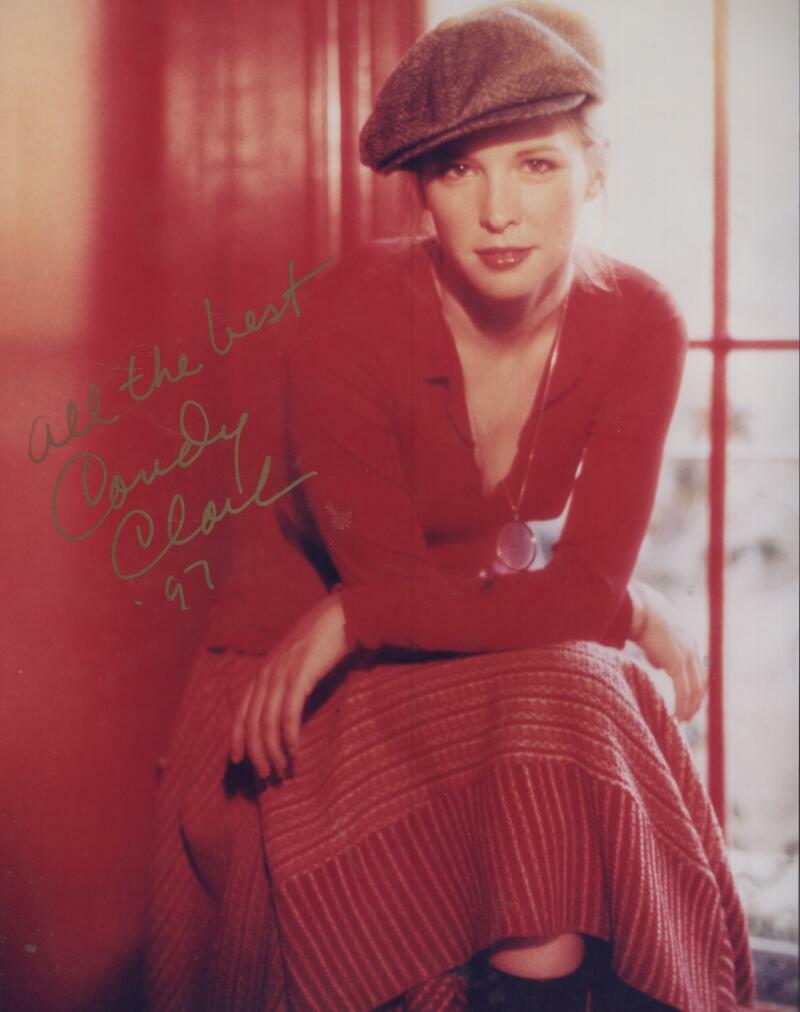 CANDY CLARK AMERICAN GRAFFITI SIGNED AUTOGRAPHED 8X10 PHOTO W/ COA