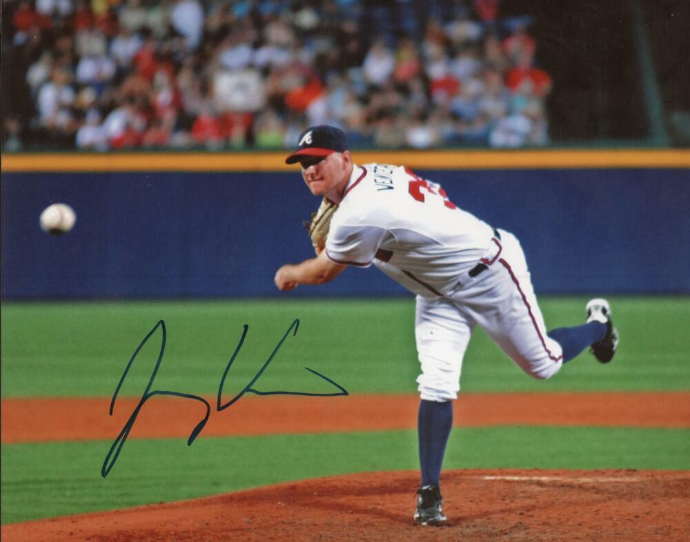 JONNY VENTERS ATLANTA BRAVES SIGNED AUTOGRAPHED 8X10 PHOTO W/ COA