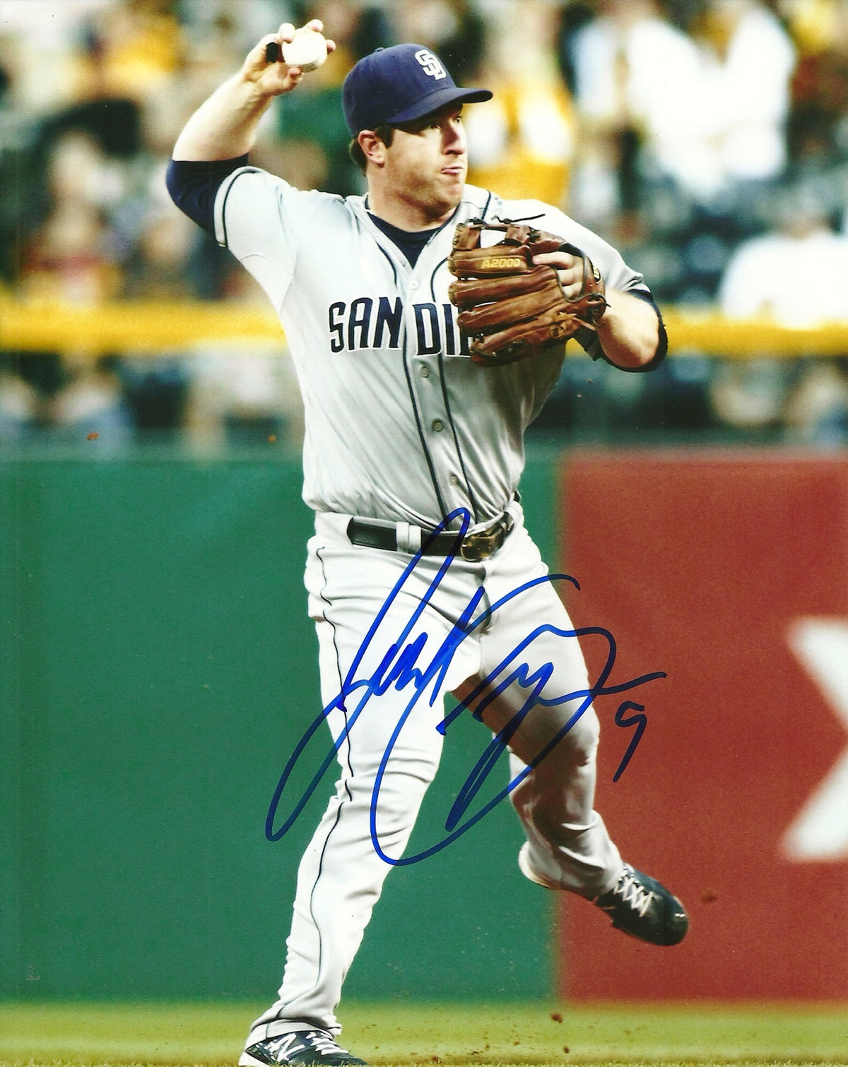 JEDD GYORKO SAN DIEGO PADRES SIGNED AUTOGRAPHED 8x10 PHOTO W/COA THROWING