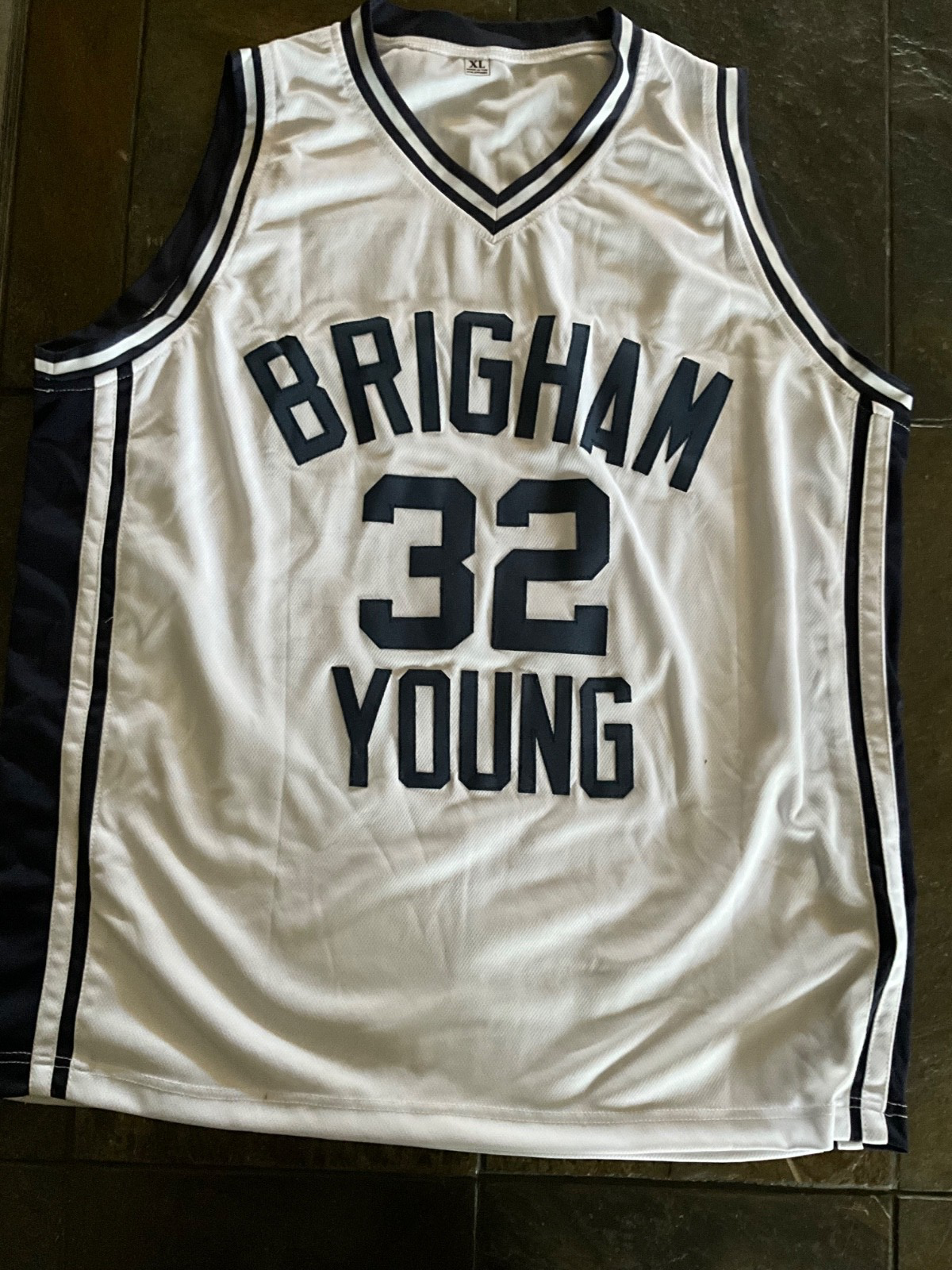 Jimmer Fredette BYU Brigham Young University Signed Custom Jersey PSA Authentic