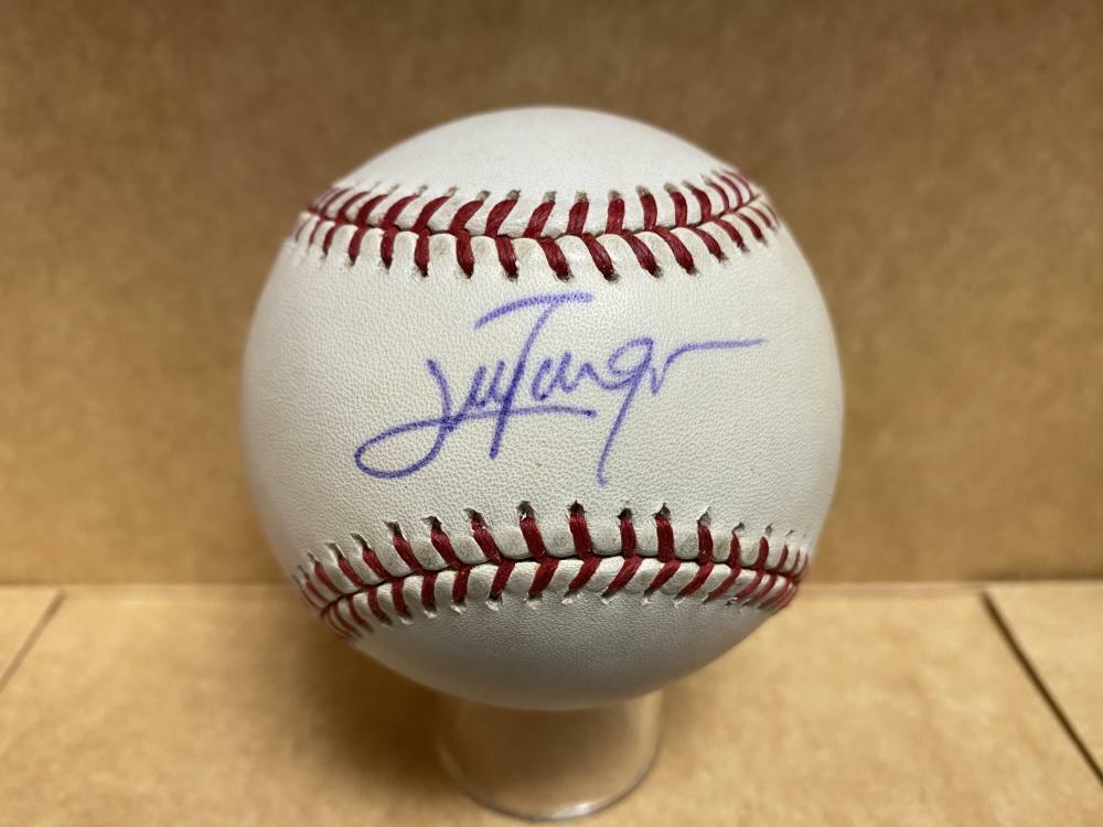 JIM PARQUE CHICAGO WHITE SOX/RAYS SIGNED AUTOGRAPHED M.L. BASEBALL W/ COA