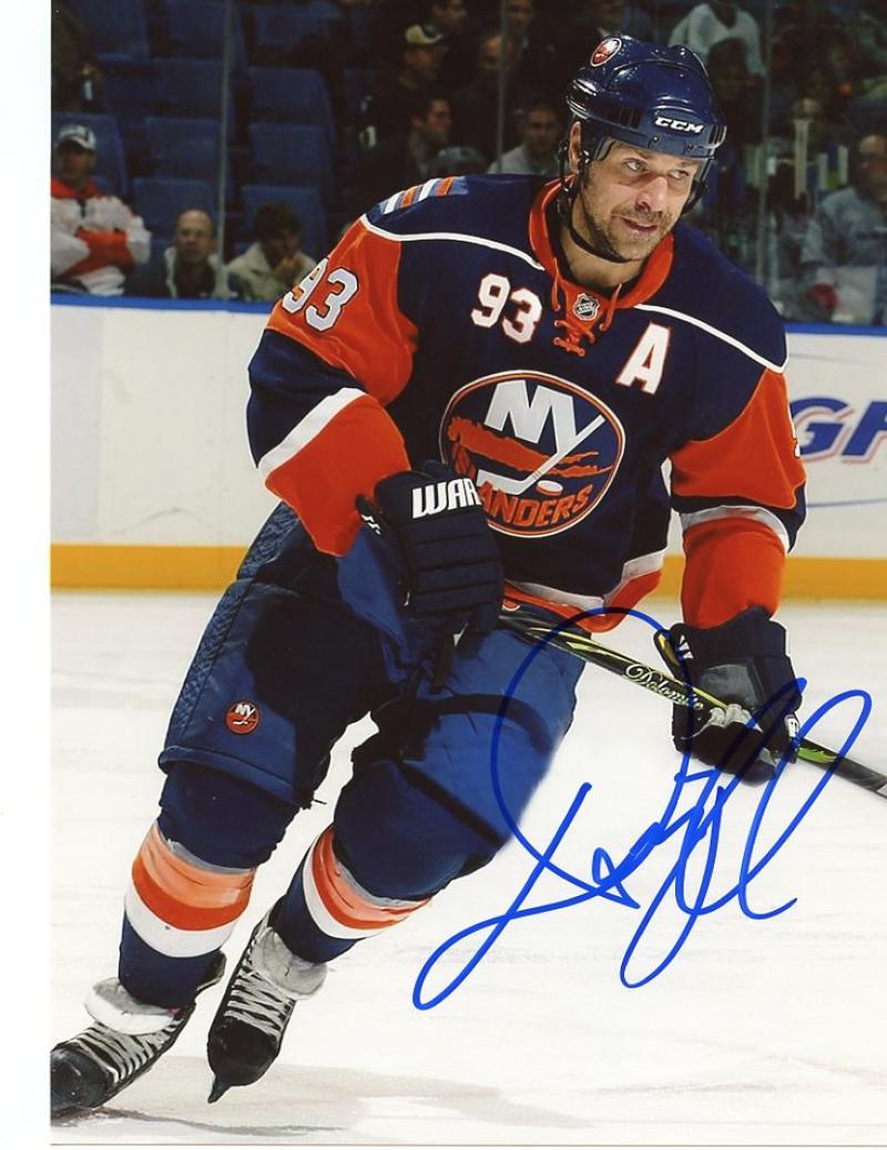DOUG WEIGHT NEW YORK ISLANDERS SIGNED 8X10 PHOTO W/COA