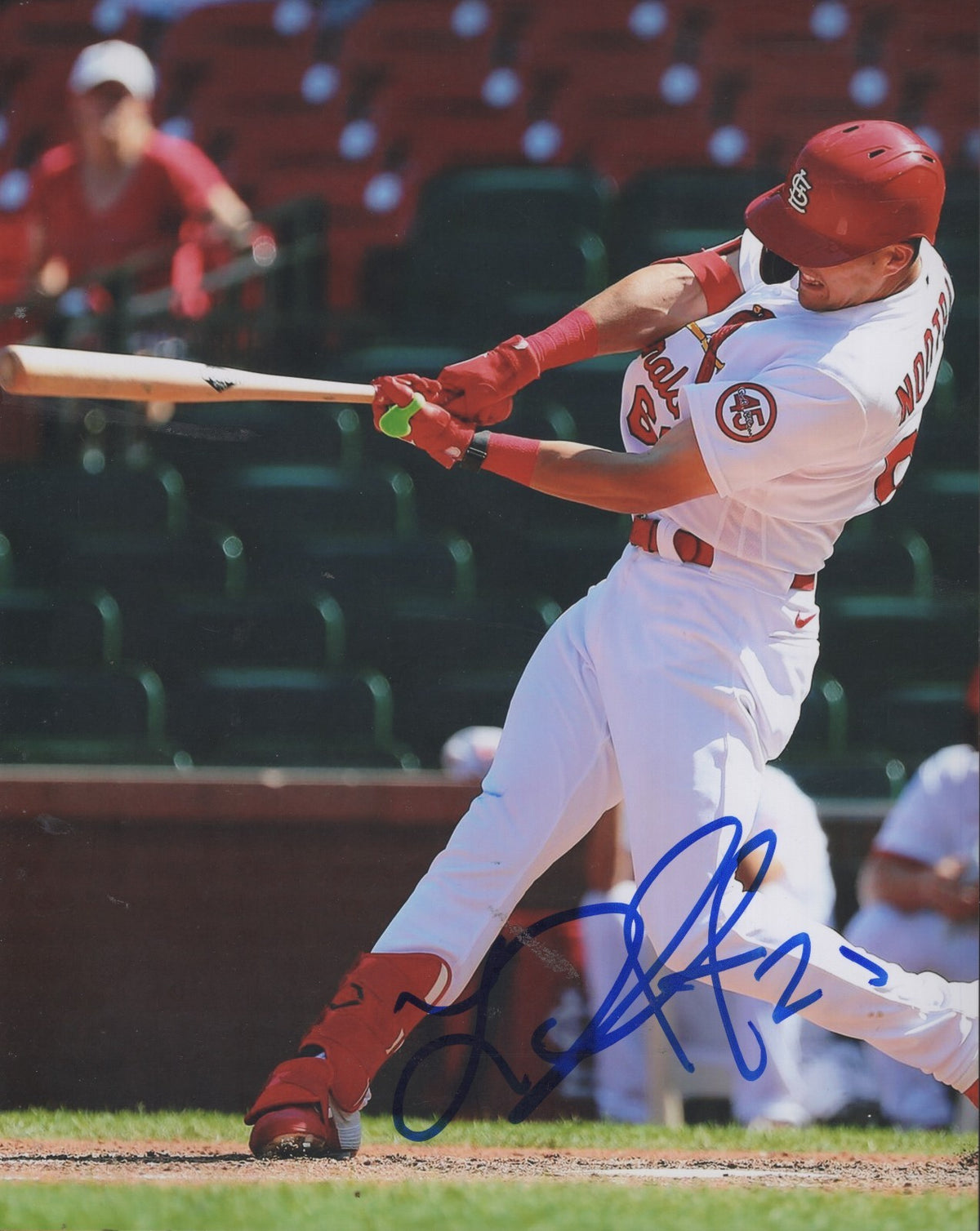 LARS NOOTBAAR ST. LOUIS CARDINALS  SIGNED AUTOGRAPHED 8X10 PHOTO W/ COA