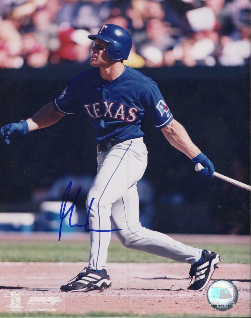 GABE KAPLER TEXAS RANGER SIGNED AUTOGRAPHED 8X10 PHOTO W/ COA