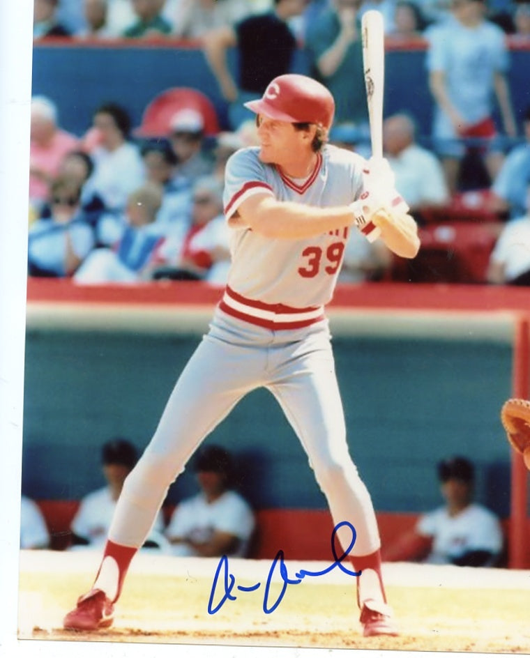 RON ROENICJE   CINCINNATI  REDS   SIGNED AUTOGRAPHED 8X10  W/ COA