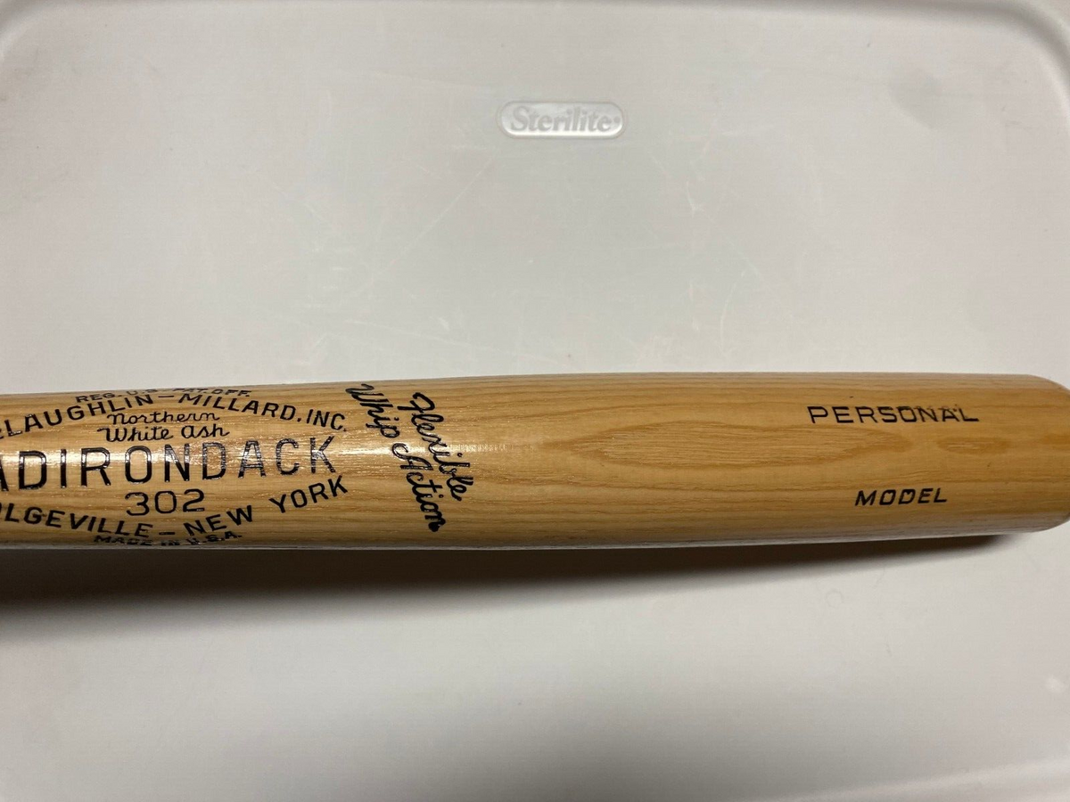 ADRIONDACK 302 PROFESSIONAL MODEL NATURAL BASEBALL BAT *