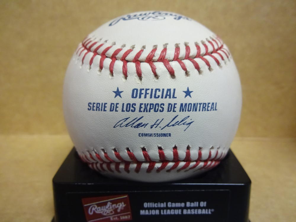DAVE HANSEN CUBS/DODGERS SIGNED M.L. BASEBALL W/COA