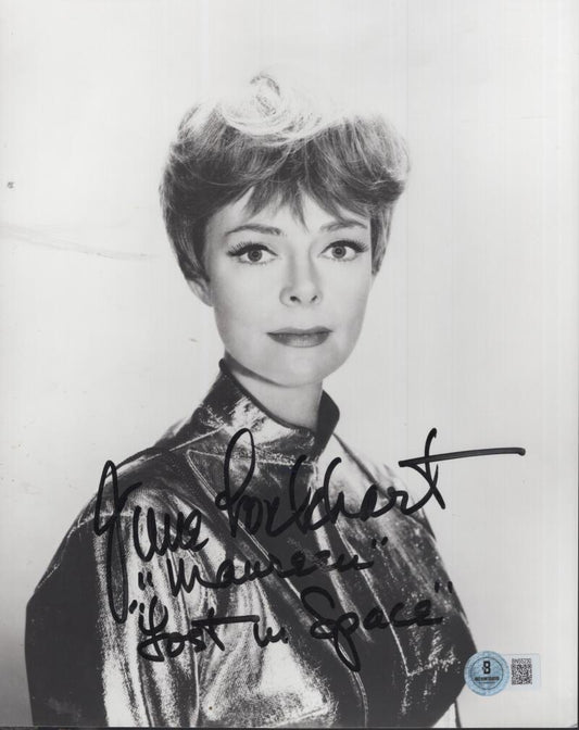JUNE LOCKHART LOST IN SPACE SIGNED AUTOGRAPHED 8X10 PHOTO W/ COA