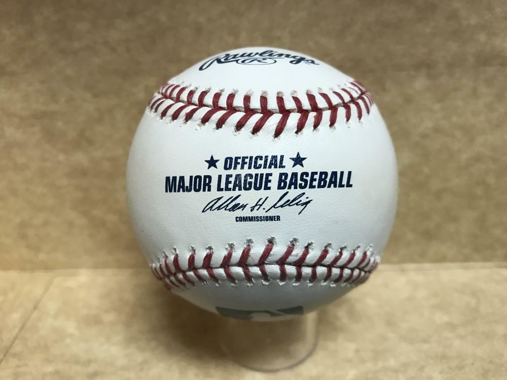 TELVIN NASH YORK REVOLUTION SIGNED AUTOGRAPED M.L. BASEBALL W/ COA