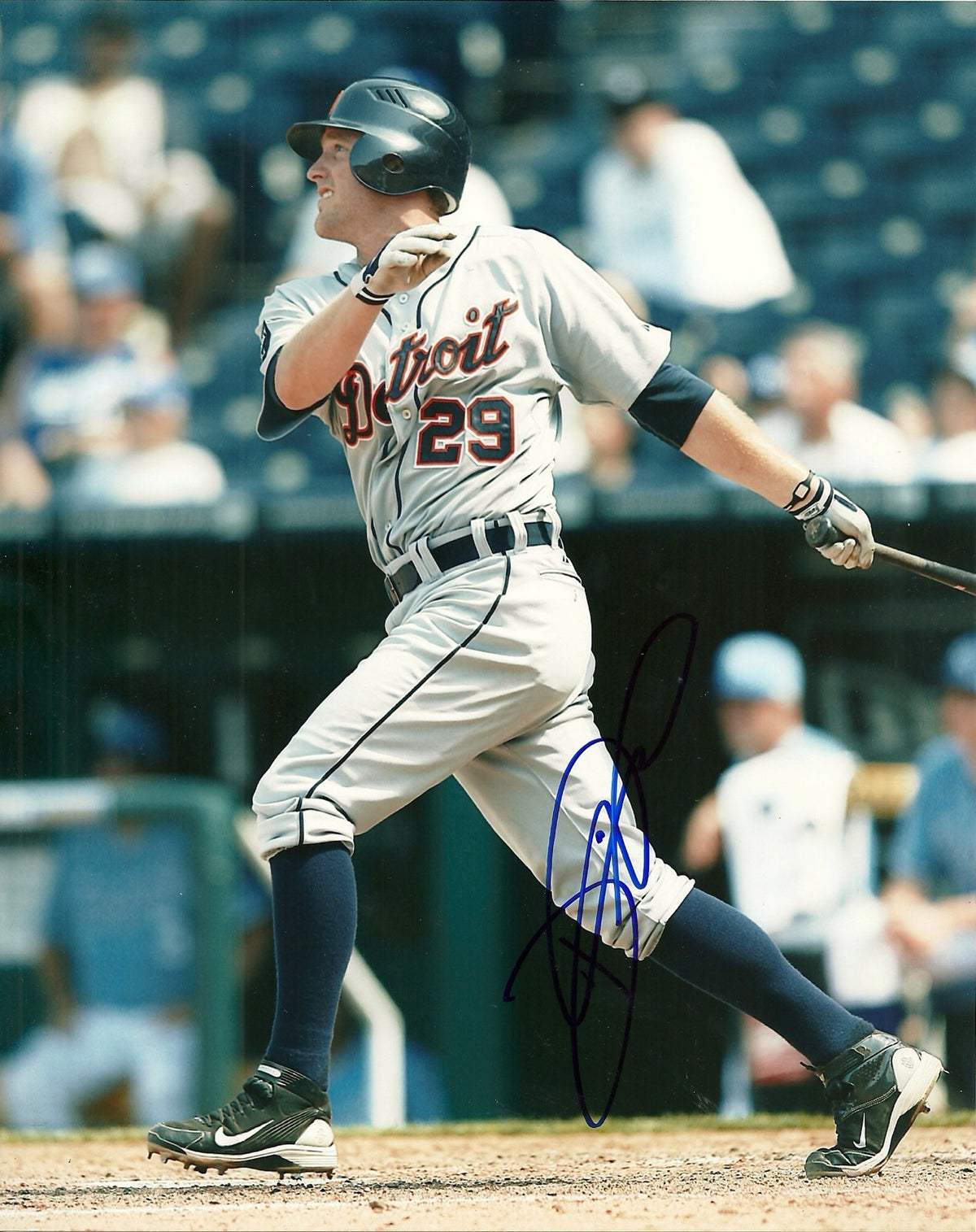 DANNY WORTH DETROIT TIGERS SIGNED AUTOGRAPHED 8x10 PHOTO W/COA #29