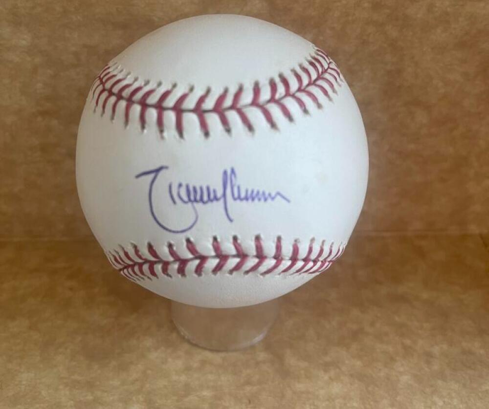 RANDY JOHNSON EXPOS/YANKEES SIGNED BASEBALL MLB STEINER