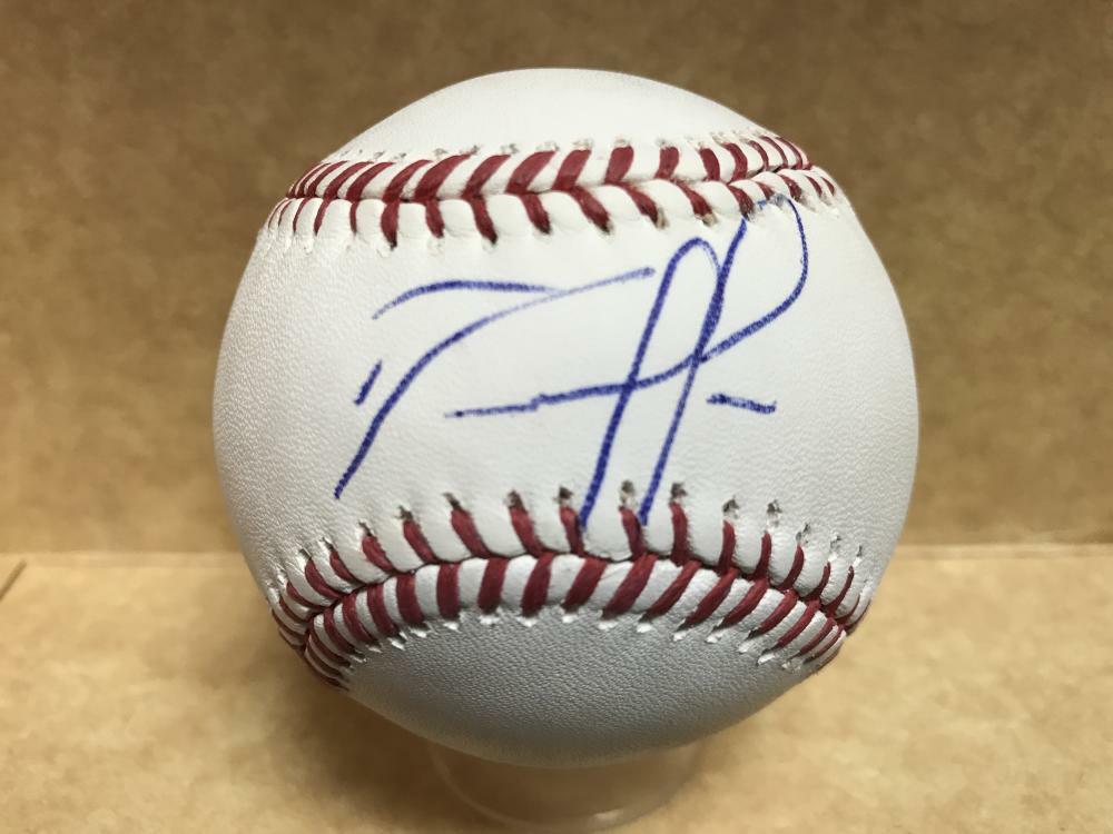 RENATO NUNEZ BALTIMORE ORIOLES SIGNED AUTOGRAPHED M.L. BASEBALL W/COA
