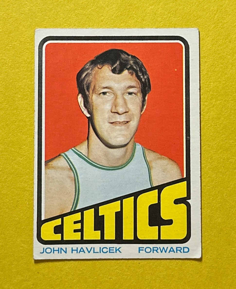 1972-73 TOPPS JOHN HAVLICEK #110 CELTICS HOF