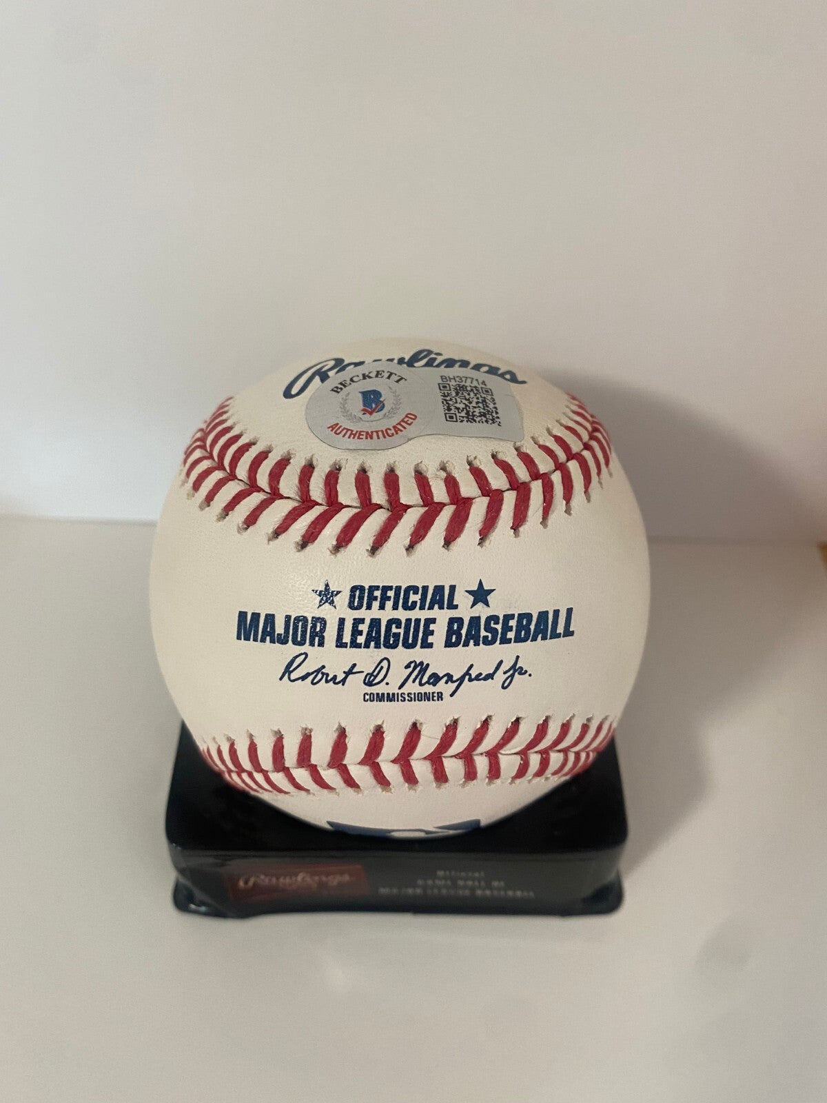 JIM RICE BOSTON RED SOX SIGNED AUTOGRAPHED M.L. BASEBALL BECKETT AUTHENTIC *