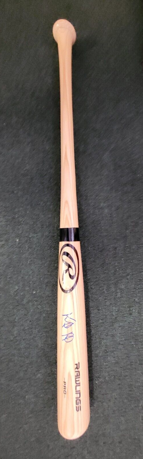 KEIBERT RUIZ WASHINGTON NATIONALS SIGNED AUTOGRAPHED RAWLINGS BAT BECKETT