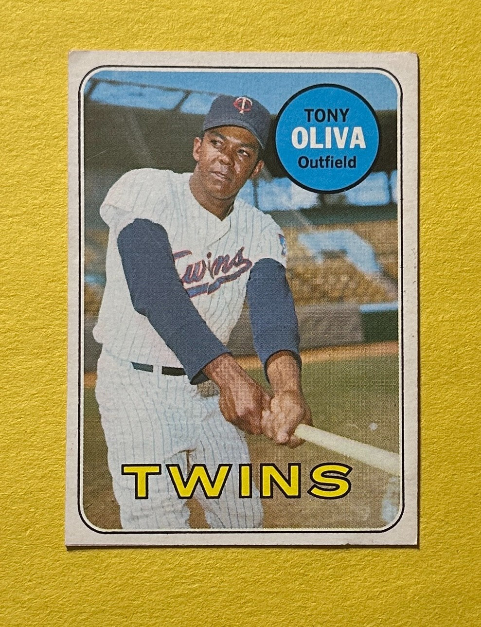 1969 TOPPS TONY OLIVA #600 TWINS