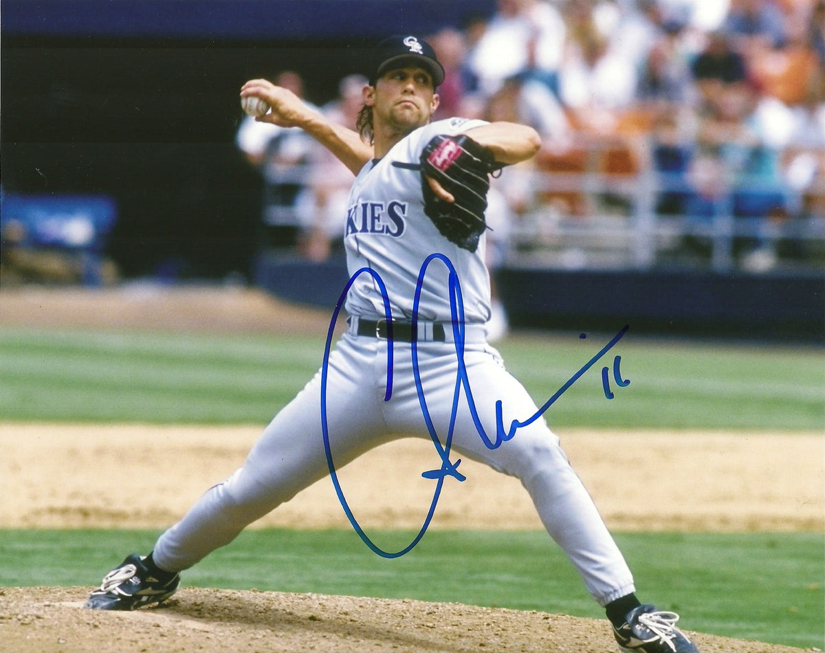 KURT LESKANIC COLORADO ROCKIES SIGNED AUTOGRAPHED 8x10 PHOTO W/COA