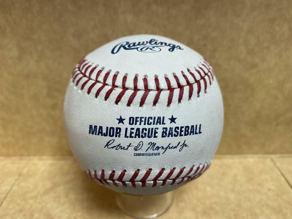 ABIATAL AVELINO NEW YORK YANKEES/GIANTS SIGNED AUTOGRAPHED M.L. BASEBALL W/ COA