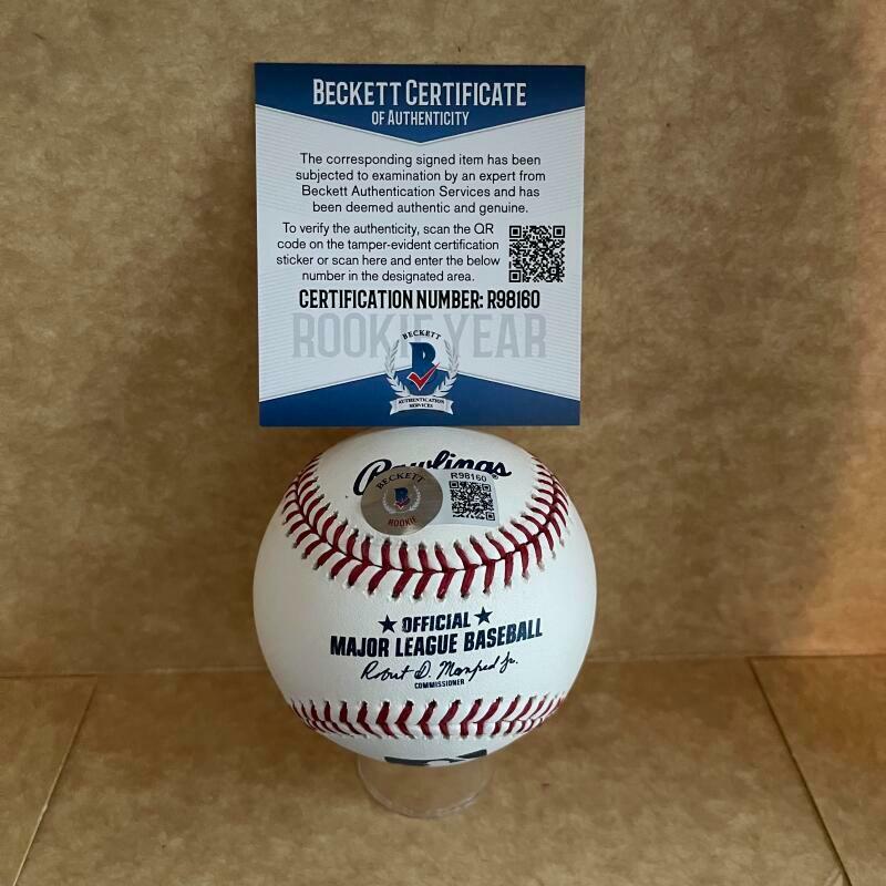 CASE WILLIAM CINCINNATI REDS ROOKIE YEAR SIGNED M.L. BASEBALL BAS R98160