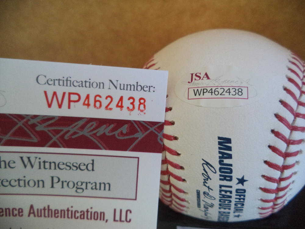 MANUEL MARGOT SAN DIEGO PADRES SIGNED AUTO ML BASEBALL JSA WP462438