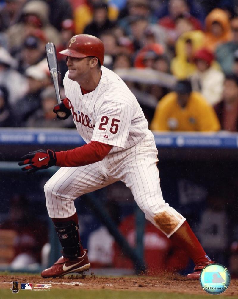 JIM THOME PHILADELPHIA PHILLIES UNSIGNED 8X10 PHOTO