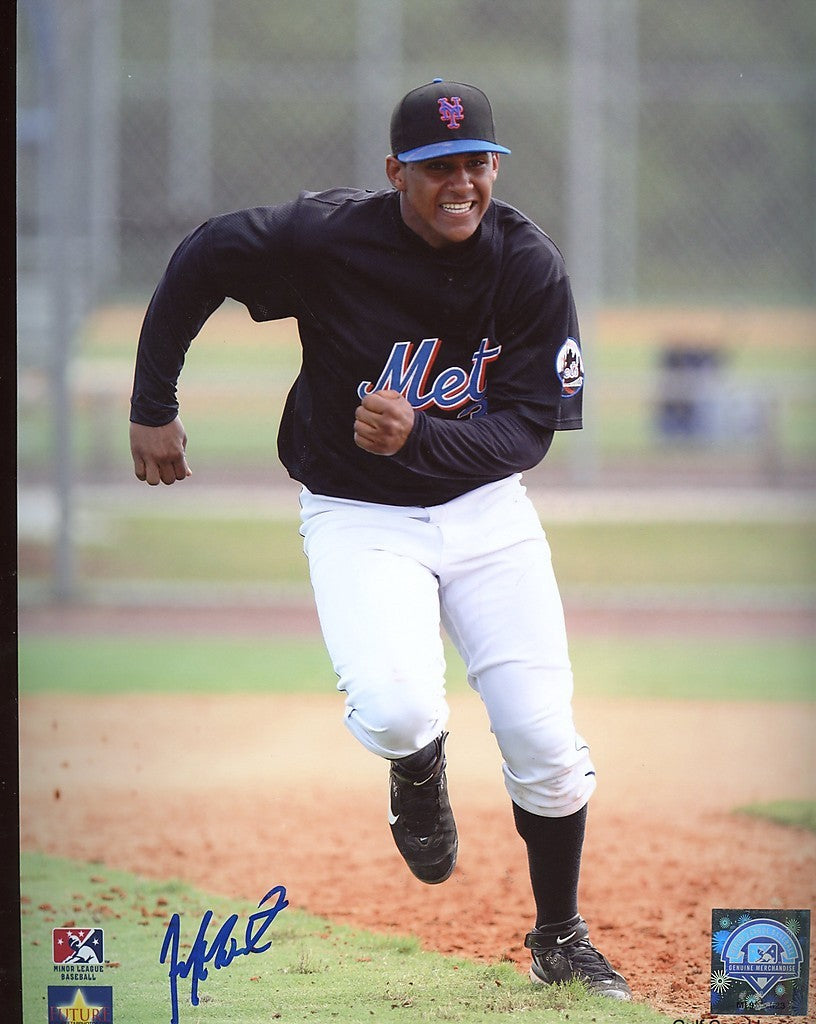 JEFRY  MARTE   NEW  YORK   METS/TIGERS     SIGNED 8X10