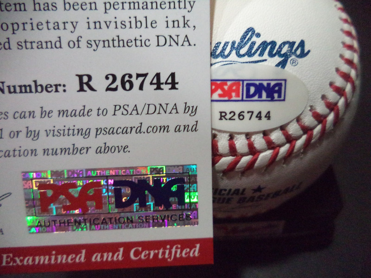 ARCHIE BRADLEY DIAMONDBACKS SIGNED M.L BASEBALL PSA/DNA COA ROOKIE GRAPH #R26744