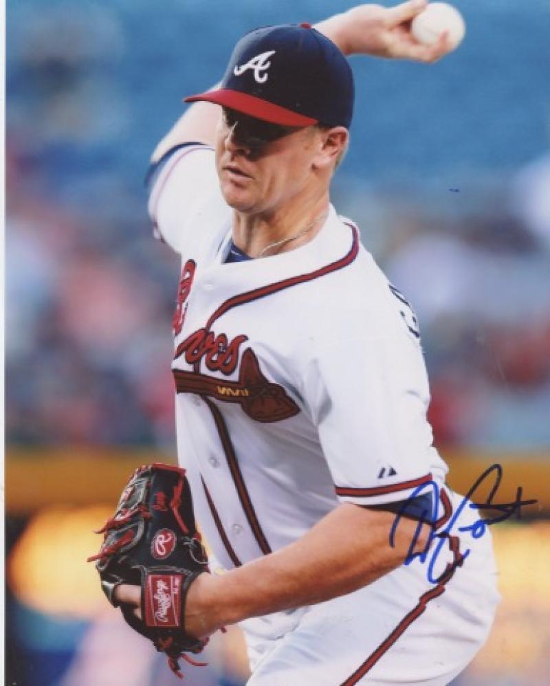 DAVID CARPENTER  ATLANTA BRAVES SIGNED 8X10 PHOTO W/COA 