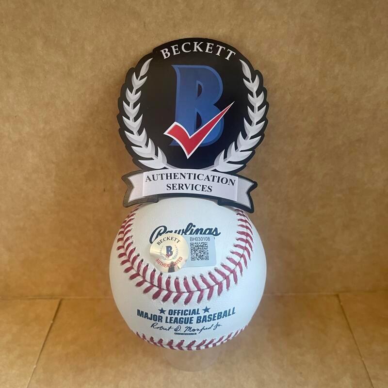 RAMIEL TAPIA TORONTO BLUE JAYS SIGNED AUTOGRAPHED M.L. BASEBALL BAS AUTHENTICATE