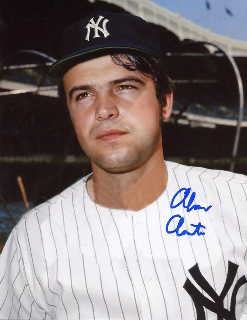 ALAN CLOSTER NEW YORK YANKEES SIGNED AUTOGRAPHED W/COA
